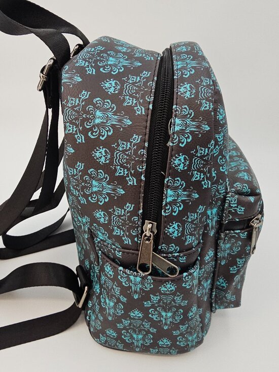 Disney x Funko 2019 Haunted Mansion 50th Anniversary Mini Backpack Black Teal main image 10